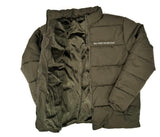 PPVM Puffer Jacket -Lined Performance Jacket - Army Green / Ivory