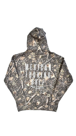 Mexican Fucking Chef Hunt Hoodie -  White  Print