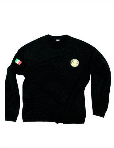 24/7 Veinticuatro/ Siete Mexico Black Crewneck