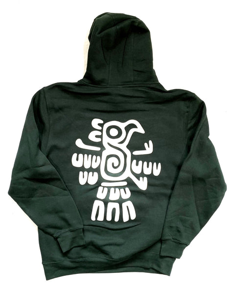 Mexico Qatar 2022 Color Forest Green Hoodie / Ivory Print